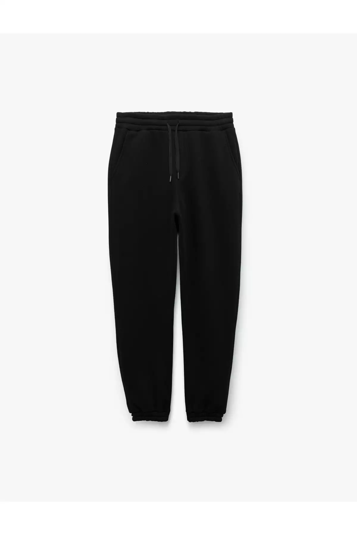 شلوار جگر با جزئیات جیب و آستری پشمی با بند دار برند Koton - 951758708