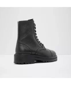 بوت مردانه چرم طبیعی سیاه نورتفیلد برند Aldo - 776618929