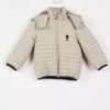 کاپشین نوزاد برند U.S. Polo Assn به رنگ بژ برند U.S. Polo Assn. - 338794538