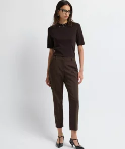 شلوار با شیار و جیب کناری برند adL - 977732104