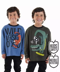 تیشرت بسته دو عددی بچهگانه پسرانه اسکیت برند Denokids - 959854480