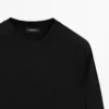 ژاکت یقه دوچرخهای با ترکیب پشم یوازن برند Massimo Dutti - 1027672015