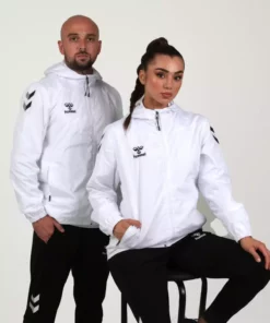 بارانی اورگن سفید برند hummel - 844228459