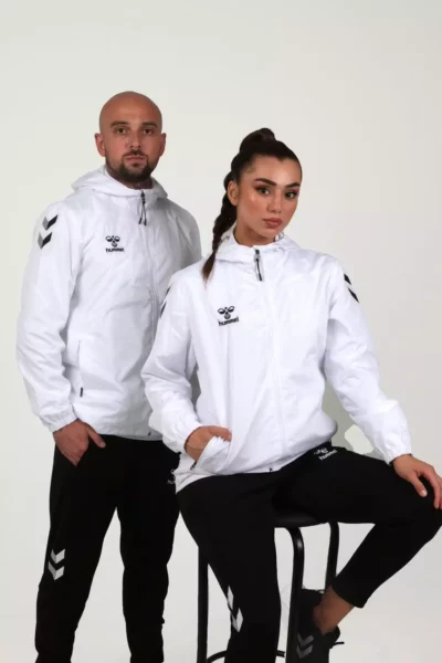 بارانی اورگن سفید برند hummel - 844228459