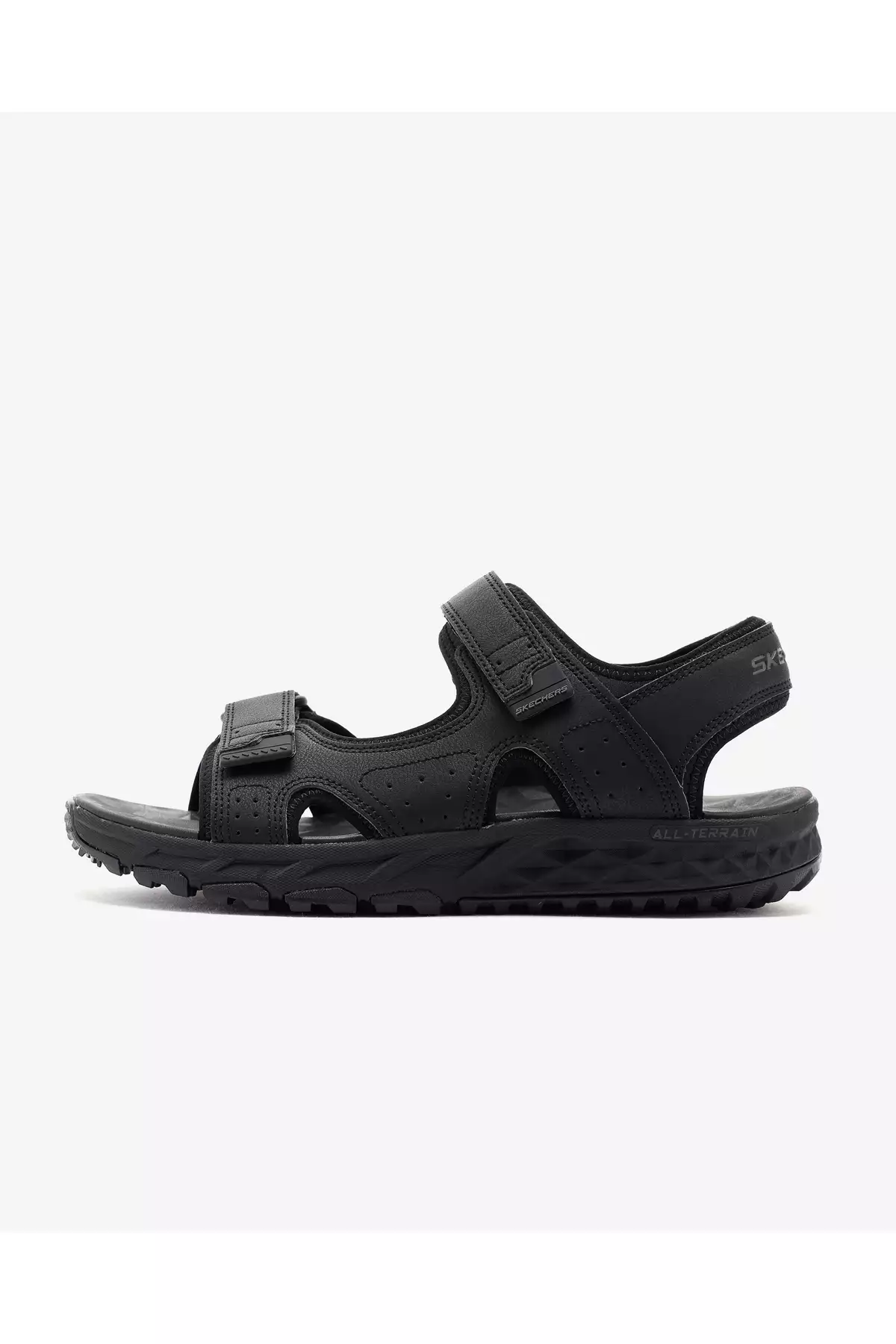 صندل مردانه سیاه Escape Plan Trail - Forever Pursuit برند Skechers - 822612258