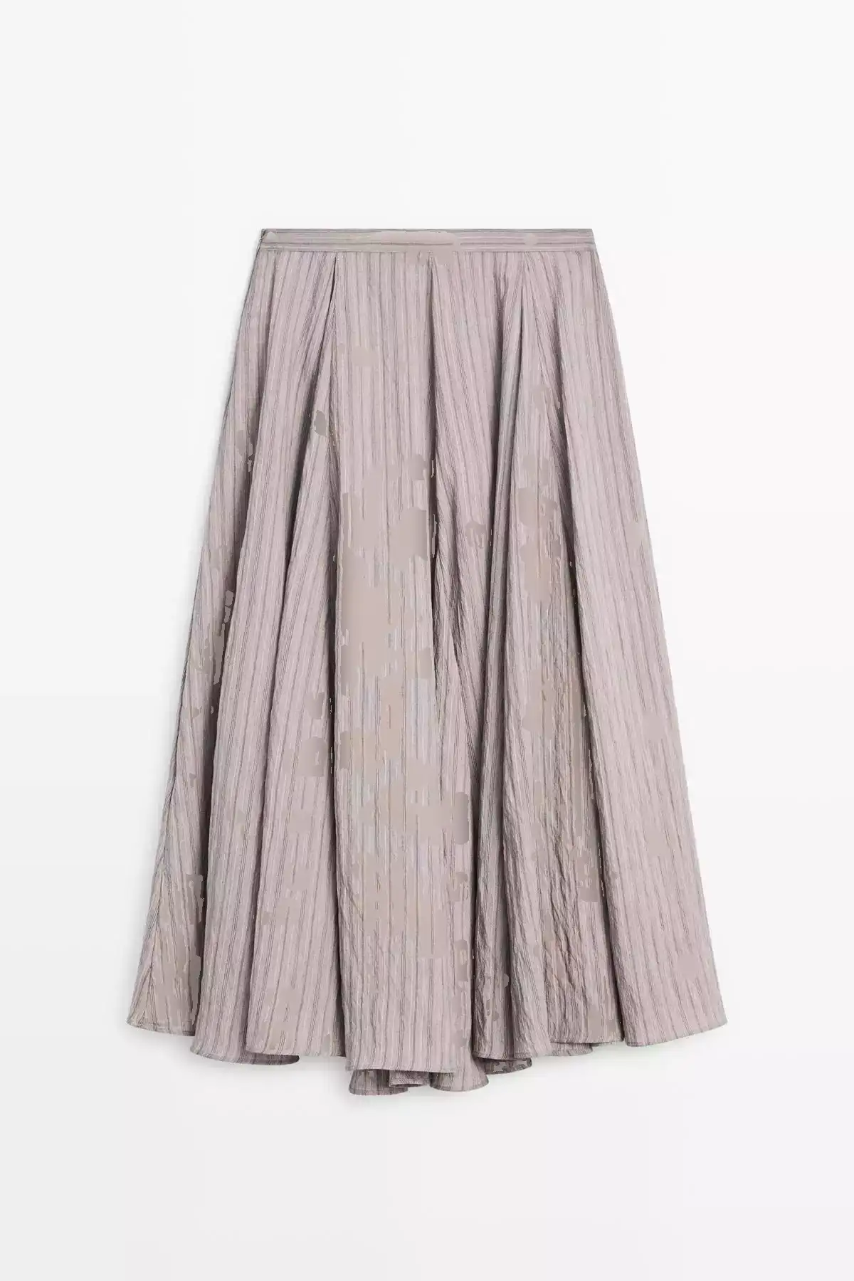 دامن میدی خطدار A شکل برند Massimo Dutti - 979555115