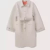 ترنچ کت دکمهدار از جنس پنبه برند MANGO - 247164837