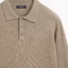 پولوشرت با یقه ایستاده و ترکیب پشم یاتون برند Massimo Dutti - 984774169
