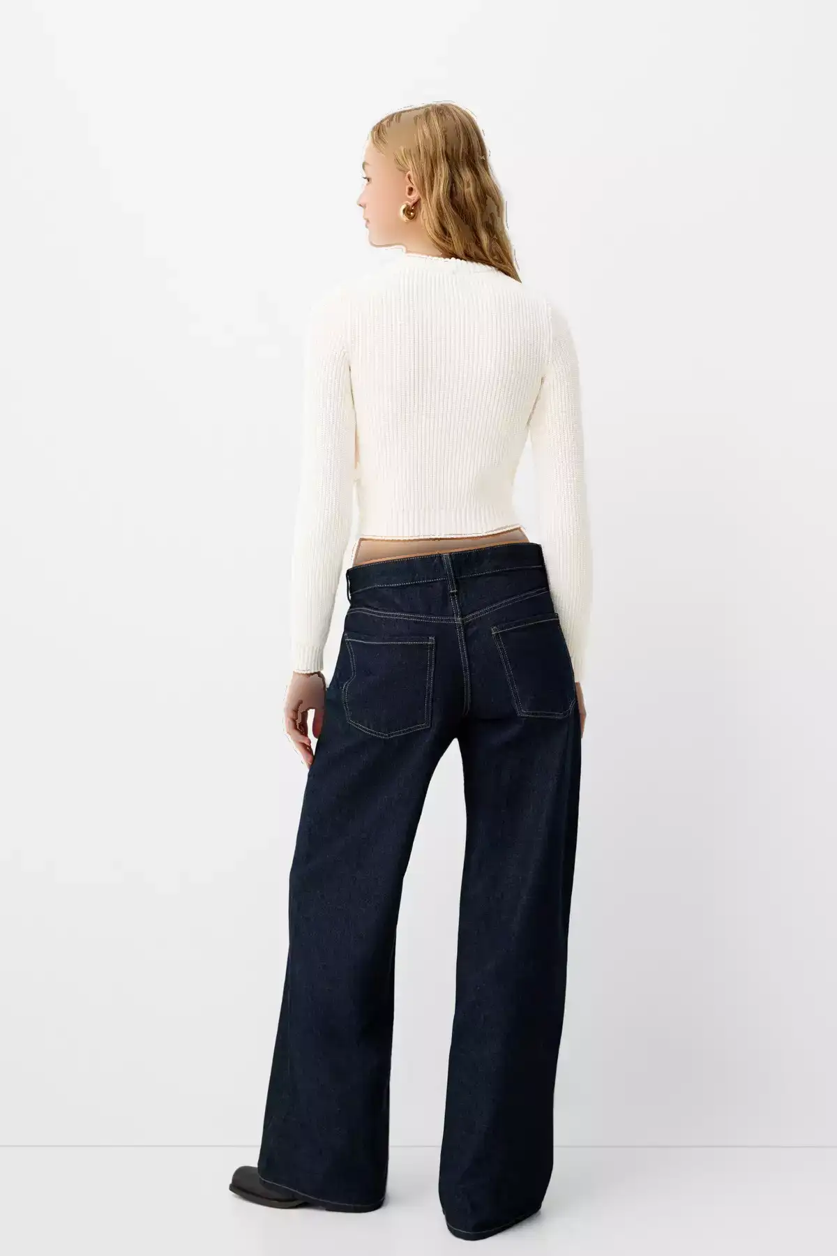 ژاکت یقه گرد برند Bershka - 956831777