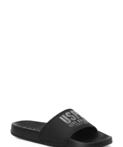 دمپایی مردانه گاستی 5FX مشکی برند U.S. Polo Assn. - 927868493