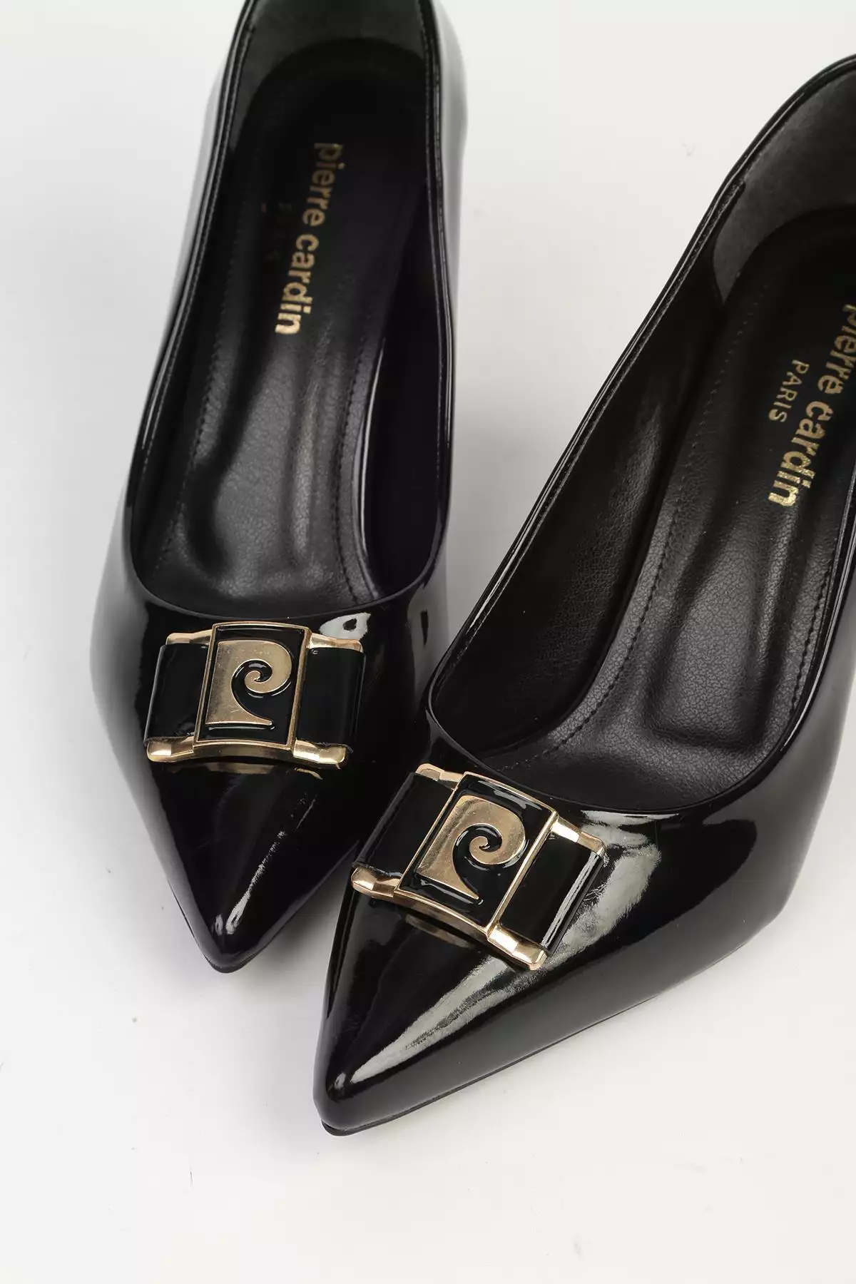 کفش پاشنهدار مشکی لاکدار مدل PC-54966 برند Pierre Cardin - 987504964