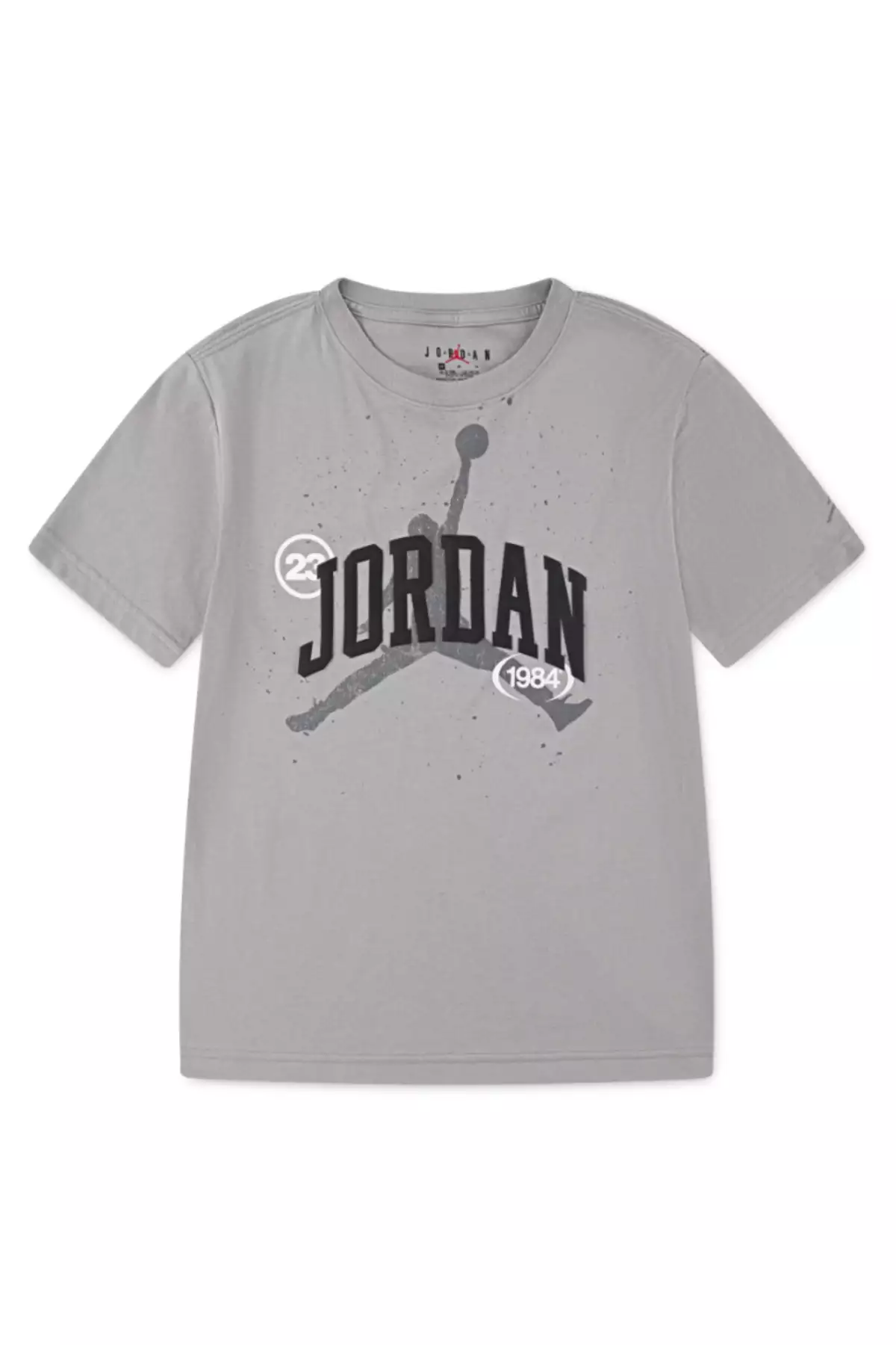 تیشرت بچگانه یقه دوچرخهای با طرح خاکستری جردن 95D725 برند Nike - 1031792105