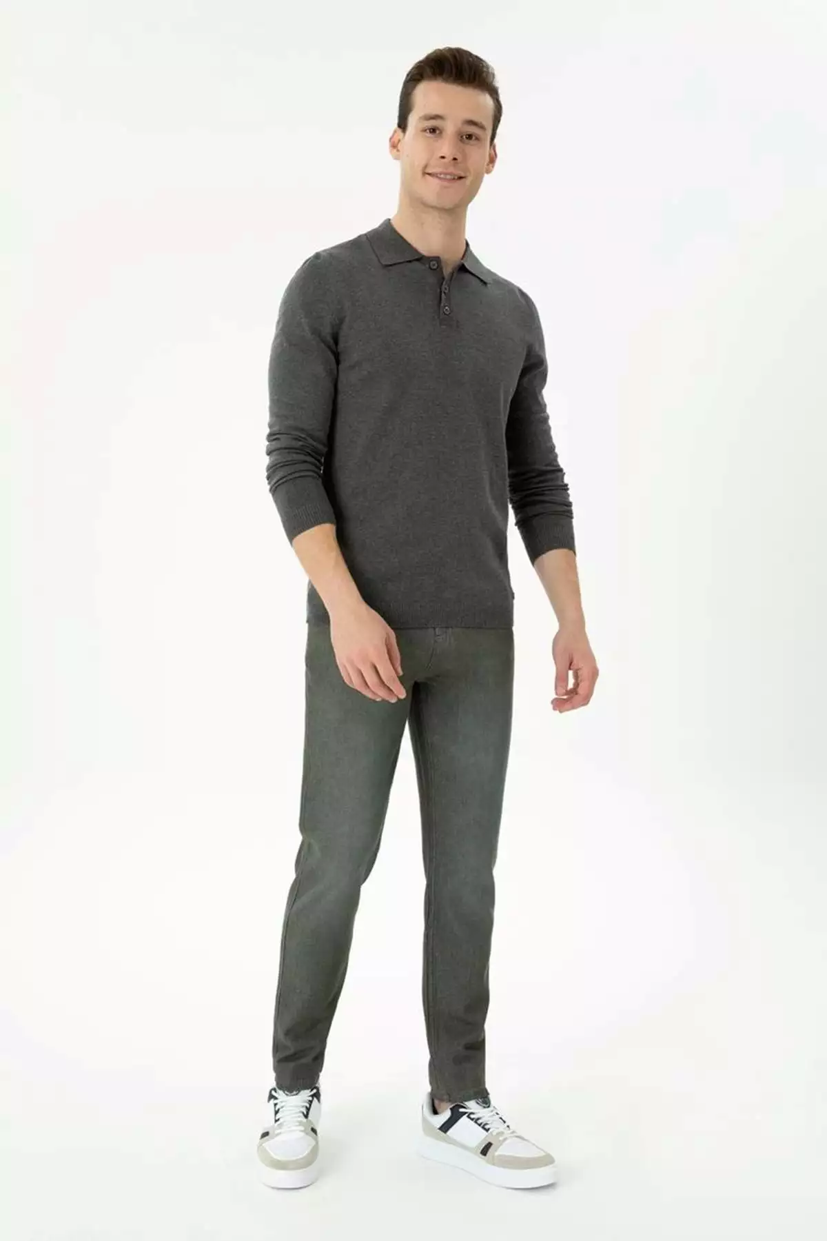 سوئیشرت بافت U.S POLO مدل 1669945 RAHAB - رنگ آنتراسیت - اندازه S - کد ST07788-ANTRESیت-S برند U.S. Polo Assn. - 864762056