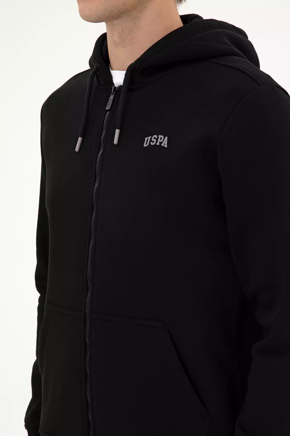 ژاکت بافتنی مشکی مردانه 50313755-VR046 برند U.S. Polo Assn. - 1033132612