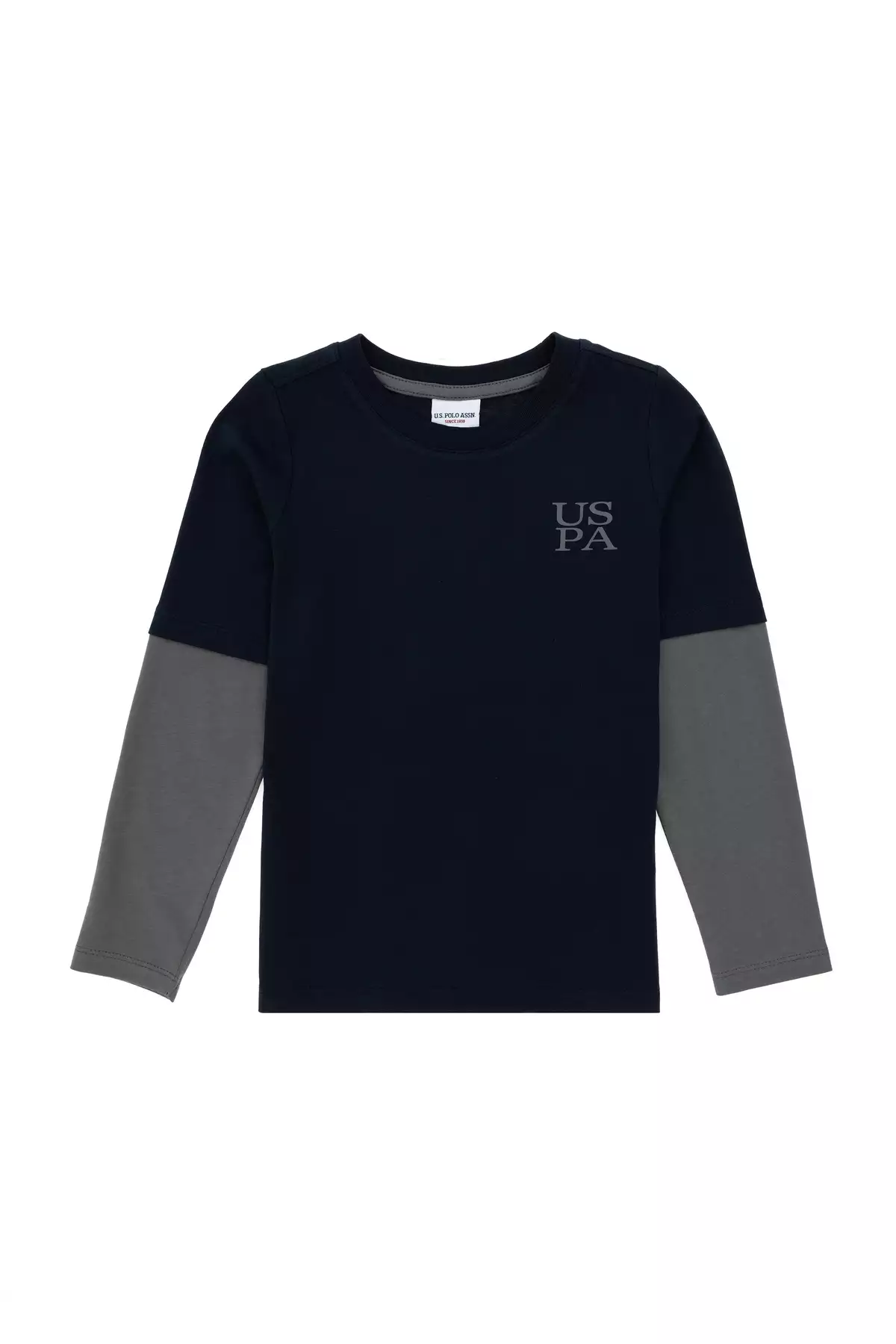 تیشرت آبی تیره پسرانه 50295551-VR033 برند U.S. Polo Assn. - 867122256