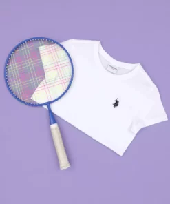 تیشرت پسرانه سفید ساده آستین کوتاه گرد 50279612-VR013 برند U.S. Polo Assn. - 829942685