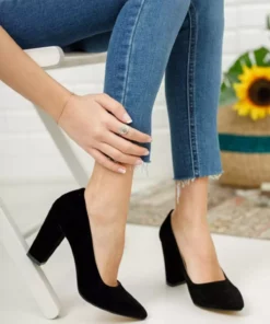 کفش جیر پاشنه بلند زنانه برند EnZEnes - 661921639