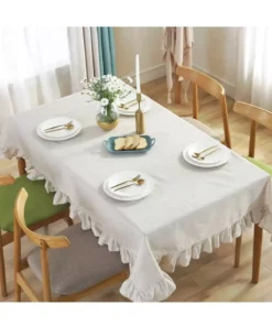 میزپوش وینتیج فیرفیرلی طبیعی - میزپوش سری خاتن نرم - مناسب جهیزیه برند HOME ART ATELIER hand made - 784515072