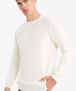 کد نیمهتنگ نرمال دور گردن مدل ساده بافتنی A8458ax24wn برند Defacto - 844001779