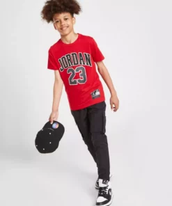 تیشرت تمرینی پرواز بچگانه جردن مدل ۹۵A088-R78 رنگ قرمز برند Nike - 470726596