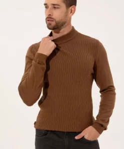 پیرههن بافت مردانه پریمو برند Pierre Cardin - 793985305