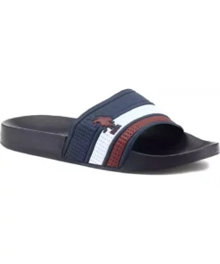 دمپایی مردانه U.S. Polo Assn. مدل 5M MOLDA 5FX رنگ سرمه‌ای برند U.S. Polo Assn. - 894017693