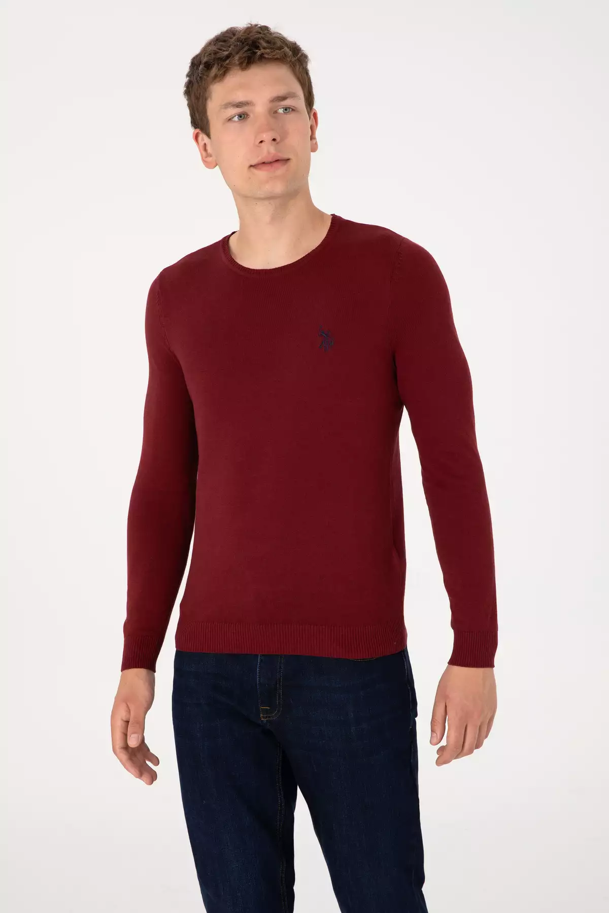 پولوشرت مردانه básico bordo 50293505-VR014 برند U.S. Polo Assn. - 873679935