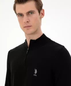 ژاکت مشکی مردانه 50293398-VR046 برند U.S. Polo Assn. - 865156090