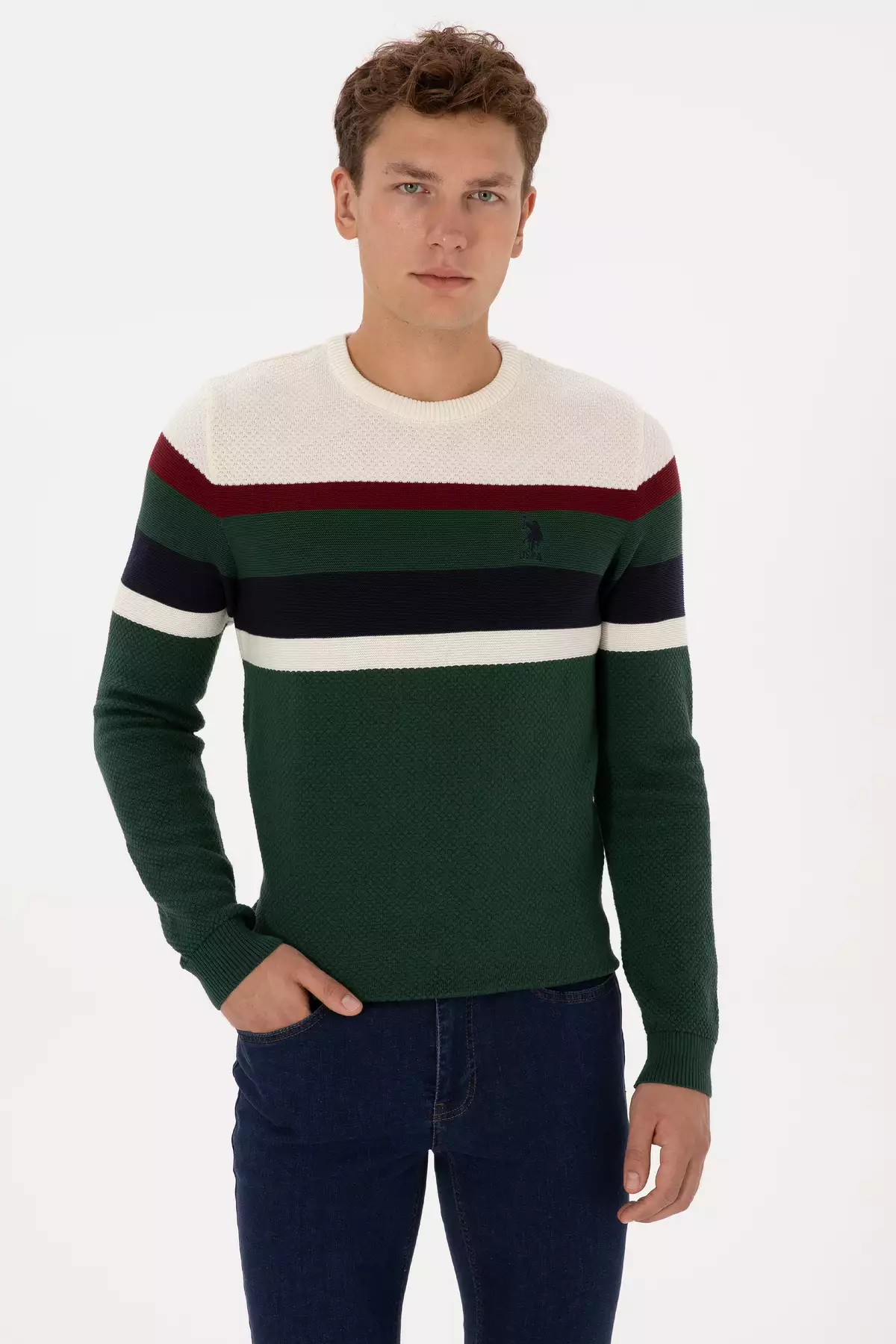 کرم تیره سبز مردانه 50308234-VR079 برند U.S. Polo Assn. - 1034257465