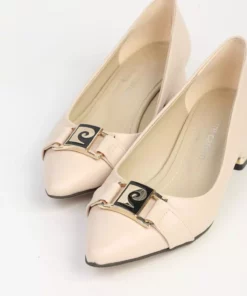کفش پاشنه بلند زنانه بیج مدل PC-55200 برند Pierre Cardin - 986096287