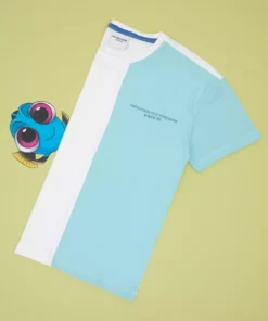 تیشرت سفید اوور سایز یقه گرد بچهگانه پسرانه 50307163-VR013 برند U.S. Polo Assn. - 930968685