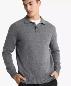 پلیور یقه دار با فیت استاندارد مدل F7230AX25WN برند Defacto - 988594954