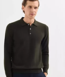 پلیور مردانه بافت معمولی - رنگ خاکی برند Karaca - 865239684