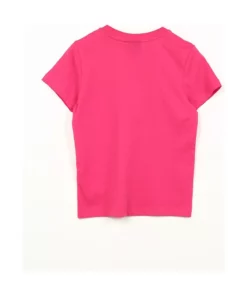 بrenna تیشرت یقه گرد صورتی دخترانه برند hummel - 761458483