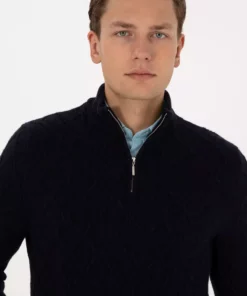 پلیور مردانه آبی تیره 50315035-VR033 برند U.S. Polo Assn. - 1038314899