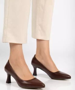 کفش زنانه لایلیت با پاشنه بلوک و نوک تیز – شیک و راحت برند macella - 993581457