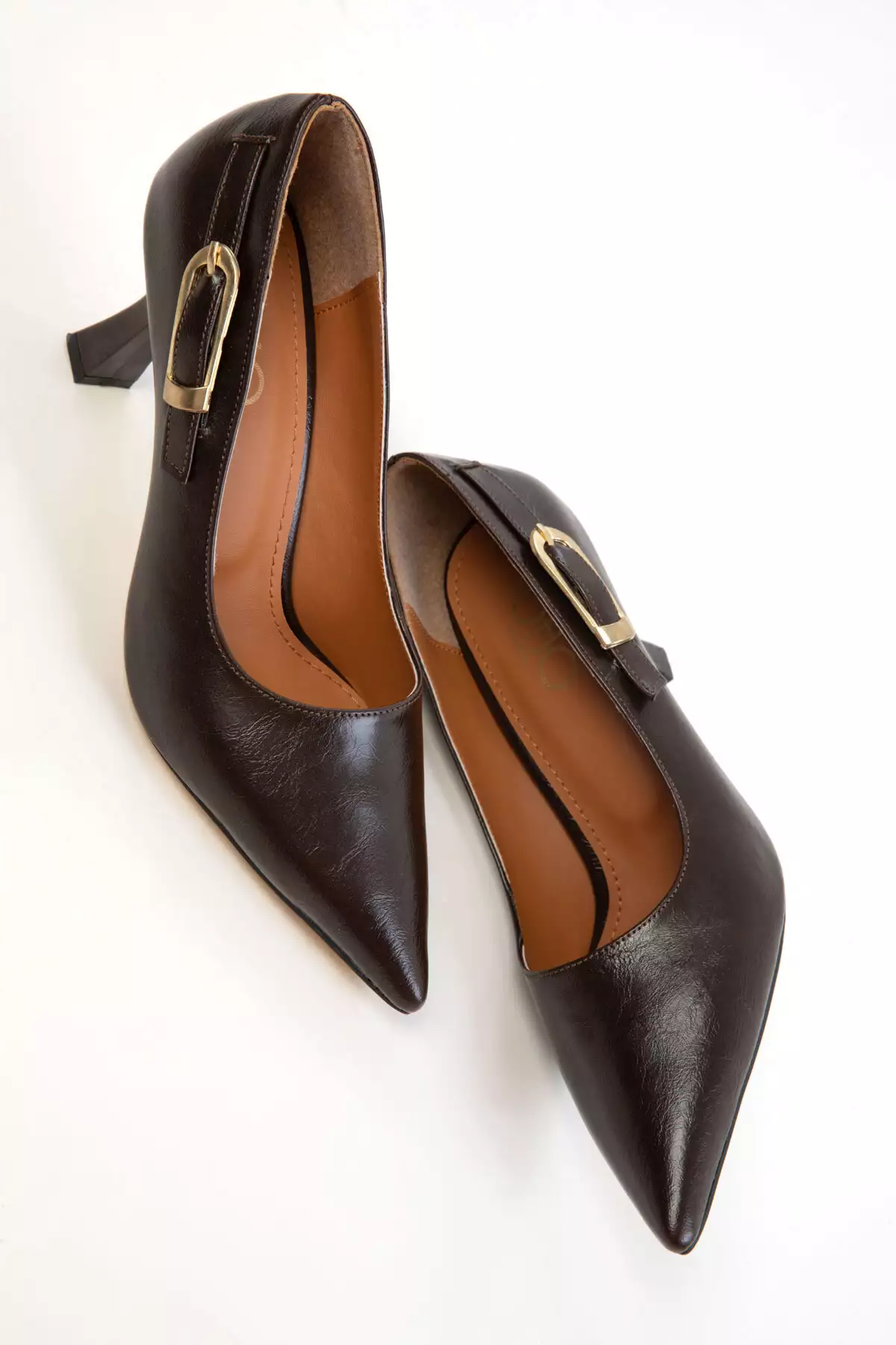 کفش پاشنه کلاسیک زنانه قهوهای ۲۰۹۰۵ برند SOHO - 982911613