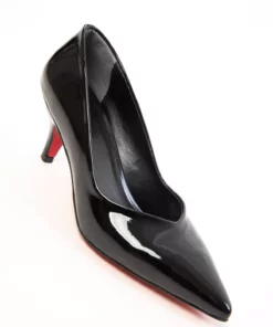 کفش پاشنه‌بلند زنانه کلاسیک برق‌دار سیاه 20821 برند SOHO - 970257890