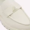 منا - کفش تخت زنانه چرم مصنوعی سفید برند Aldo - 748133591