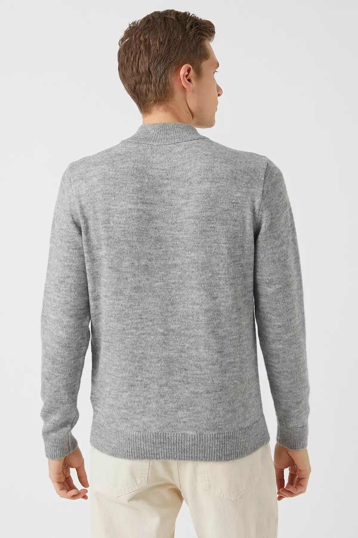 ژاکت پایه یقه نیمهماهیگیر برند Koton - 339293773