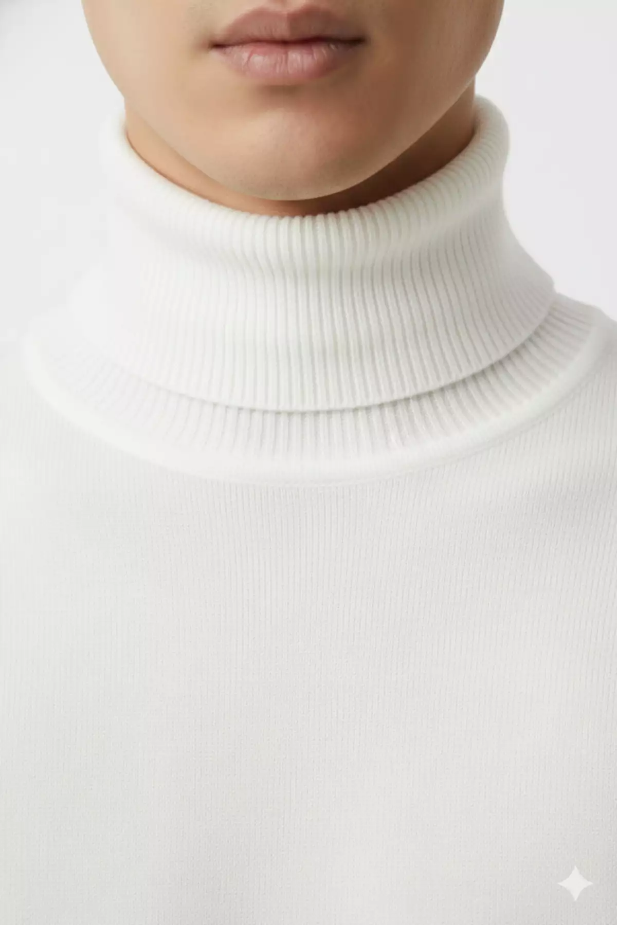 پولک آبی مردانه با یقه گرد و بافت دار برند A&O Style - 785217066