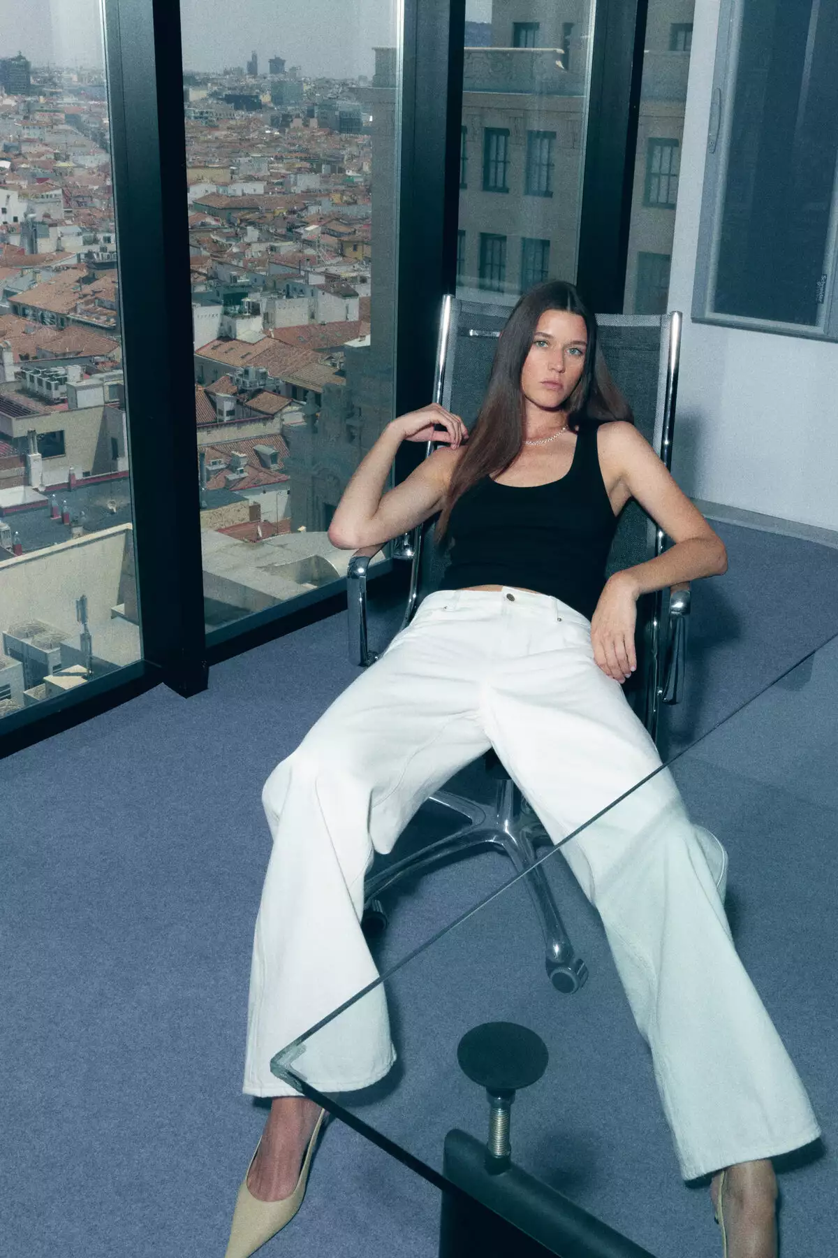 کفش پاشنه بلند با پشت باز برند H&M - 958019254