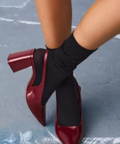 کفش پاشنه‌بلند با پشت باز برند Bershka - 970286305