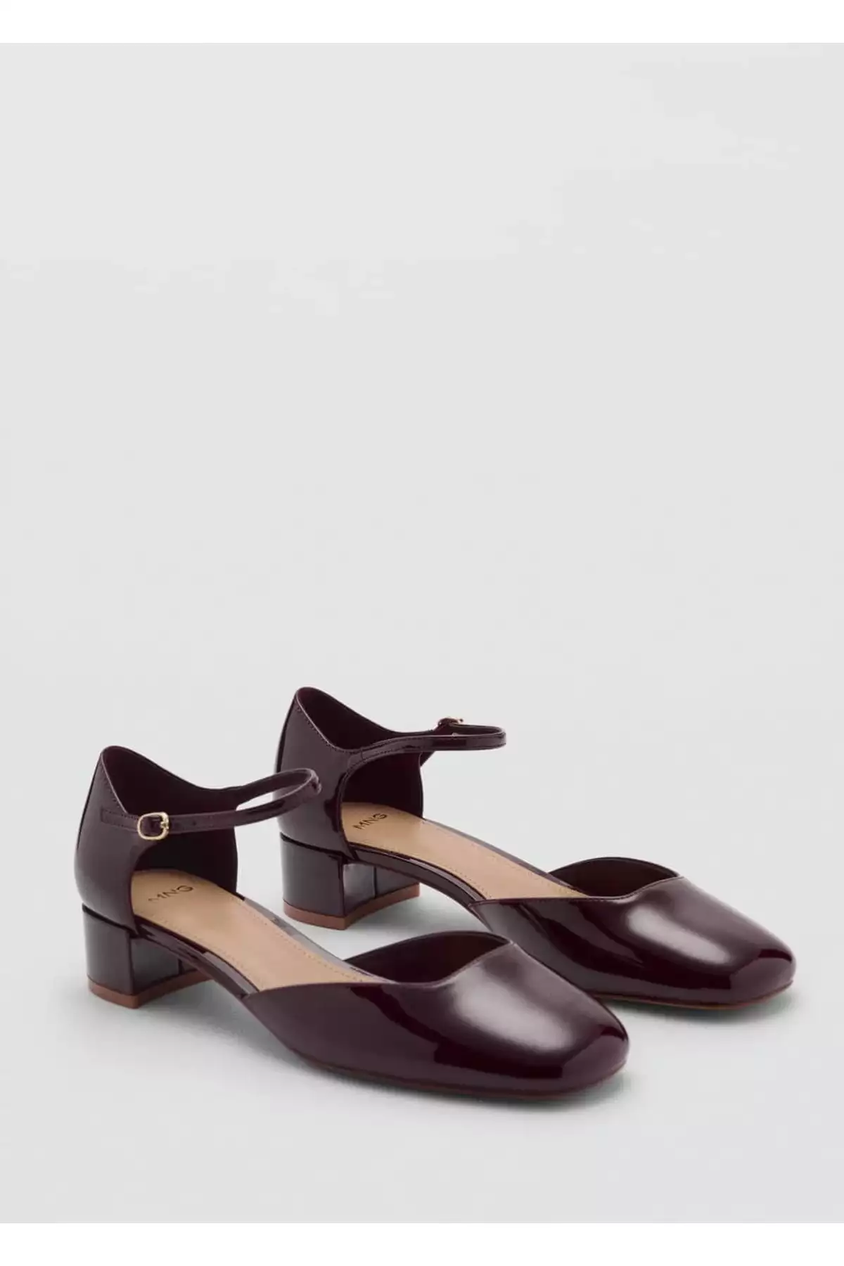 کفش پاشنهبلند براق برند MANGO - 885220371