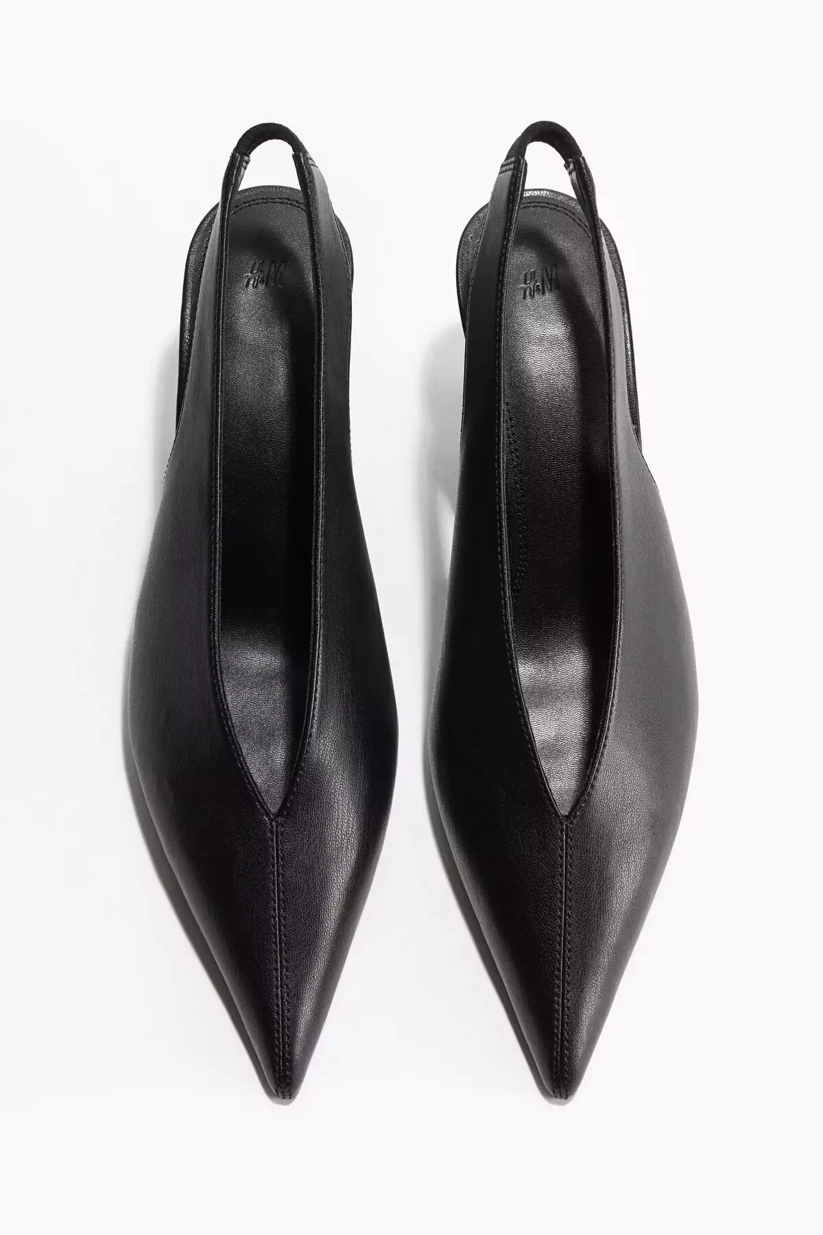 کفش پاشنهدار توپر با پشت باز برند H&M - 956368354