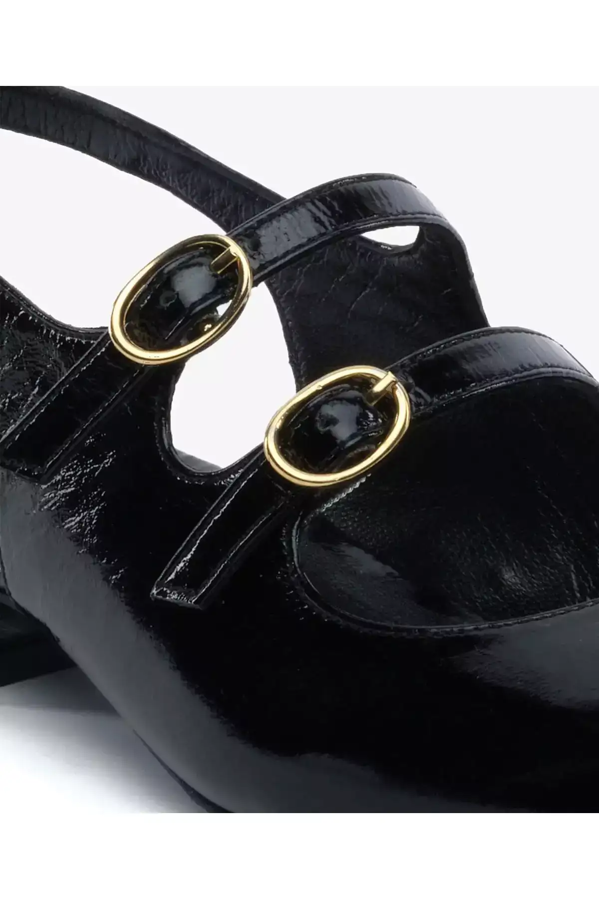 راحتی زنانه با رویه مشکی و چرم طبیعی 5Y2TA59267 برند Greyder - 924803123