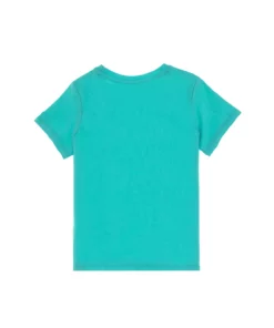 تیشرت پایه‌ای دخترانه در رنگ نعنا، یقه دوچرخه‌ای، با پارچه پنبه‌ای و طرح چاپی براق 50306042-VR090 برند U.S. Polo Assn. - 930728916