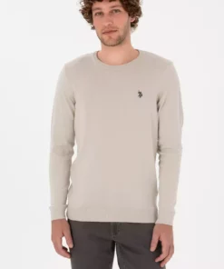 عطر مردانه با طراحی باریک گردندار، رنگ سنگی، مدل پایه کد 50313713-VR049 برند U.S. Polo Assn. - 959799861