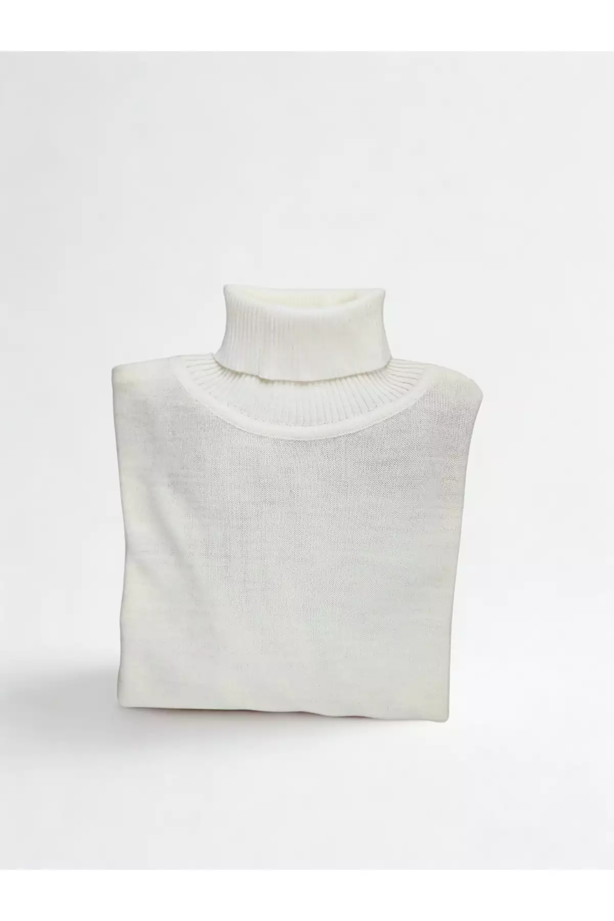 پولک آبی مردانه با یقه گرد و بافت دار برند A&O Style - 785217066