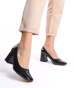 کفش پاشنه‌بلند کلاسیک با سایز بزرگ برند Çaçaroz Ayakkabı - 802772555